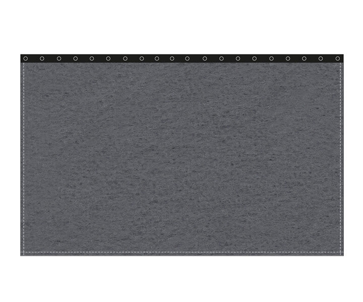 Backdrop Bühnenmolton 300g/m² anthrazit