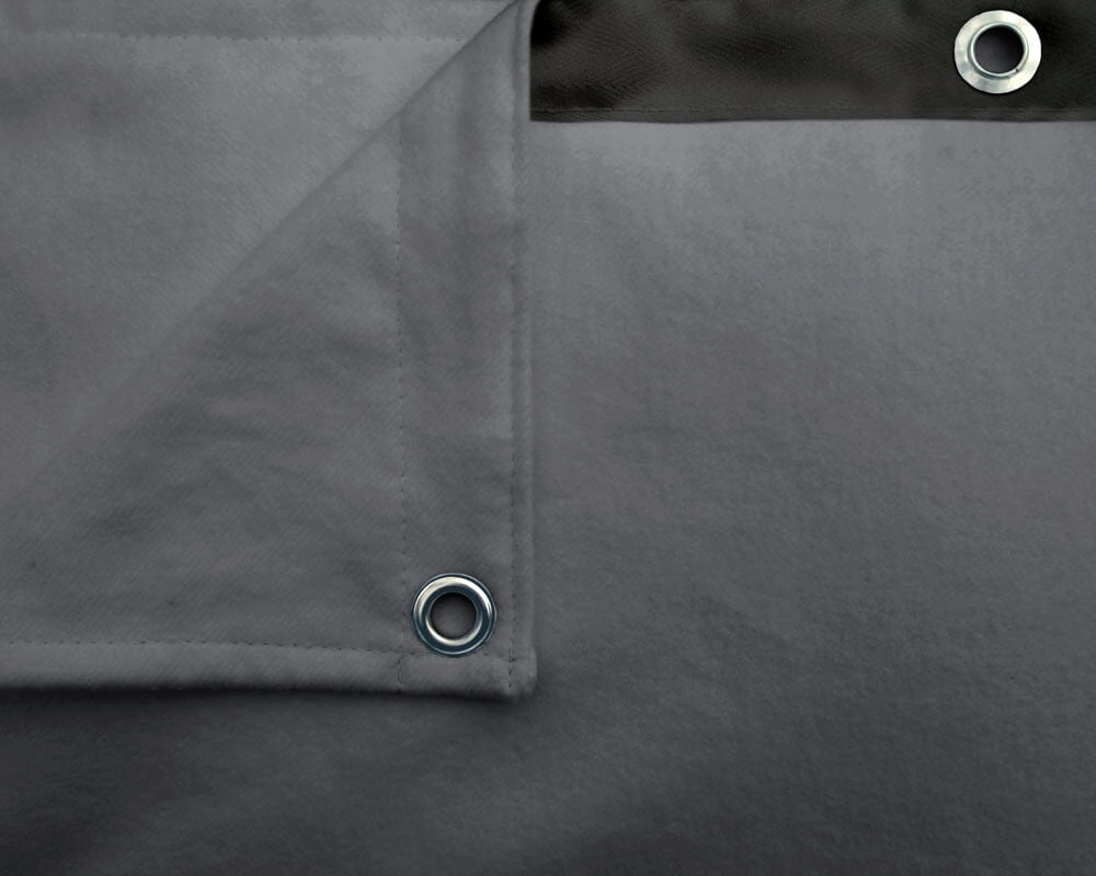 Backdrop Bühnenmolton 300g/m² anthrazit