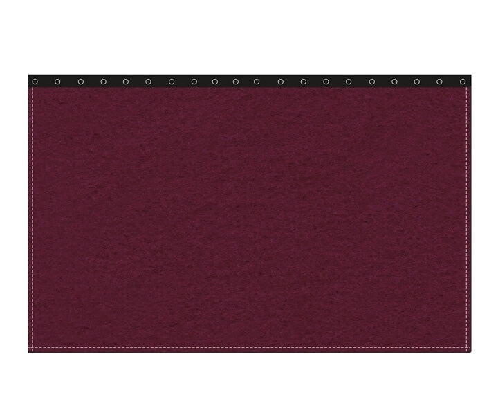 Backdrop Bühnenmolton 300g/m² bordeaux