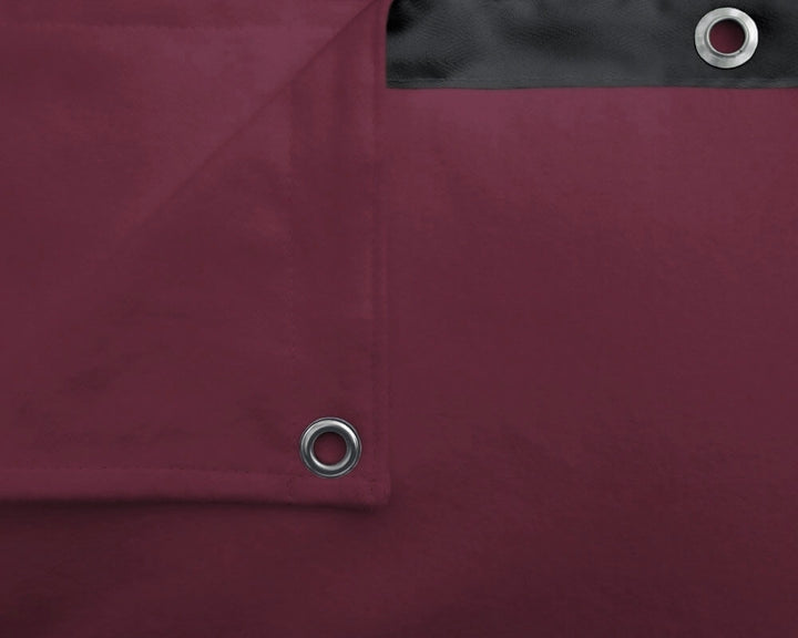 Backdrop stage molton 300g/m² bordeaux