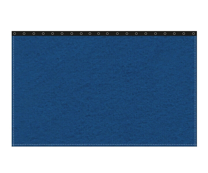 Backdrop Bühnenmolton 300g/m²  bluebox