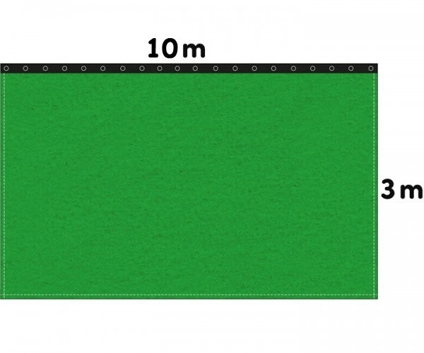 Backdrop stage molton 300g/m² greenbox