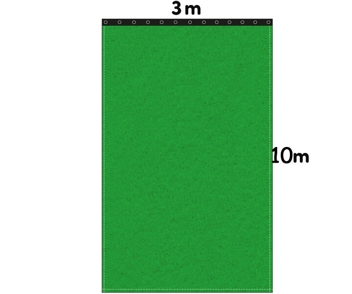 Backdrop stage molton 300g/m² greenbox