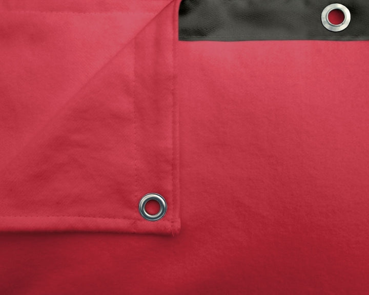 Backdrop Bühnenmolton 300g/m² kirschrot