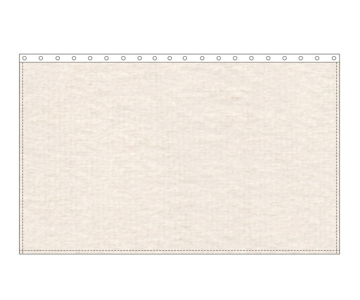 Backdrop Bühnenmolton 300g/m²  natur