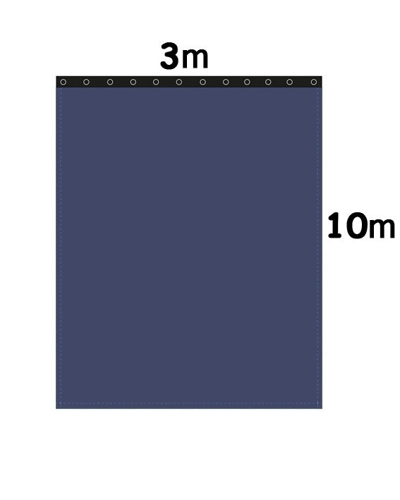 Backdrop Bühnenmolton 300g/m² royalblau