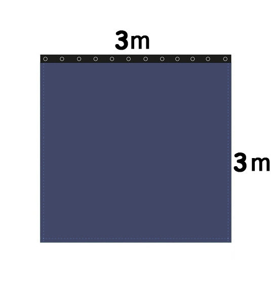 Backdrop Bühnenmolton 300g/m² royalblau