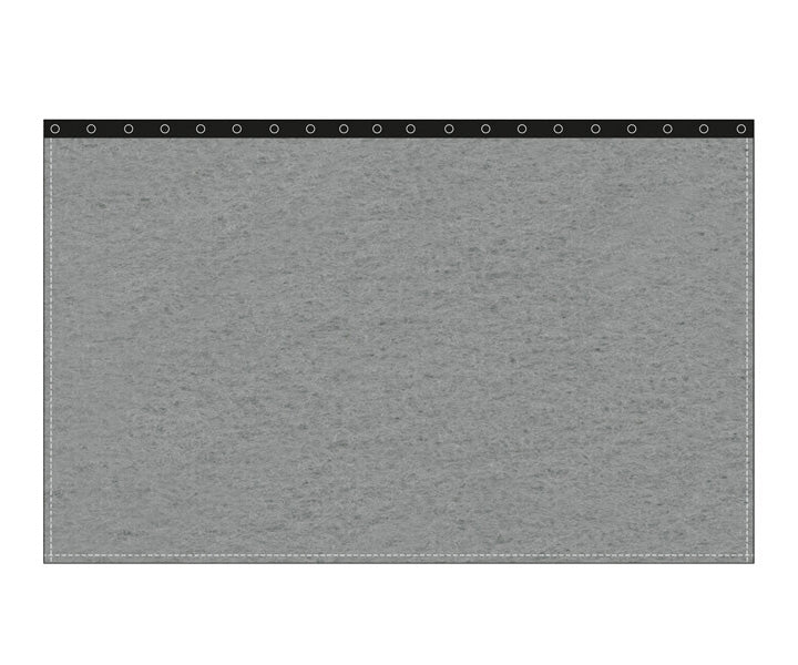 Backdrop Bühnenmolton 300g/m²  schiefergrau