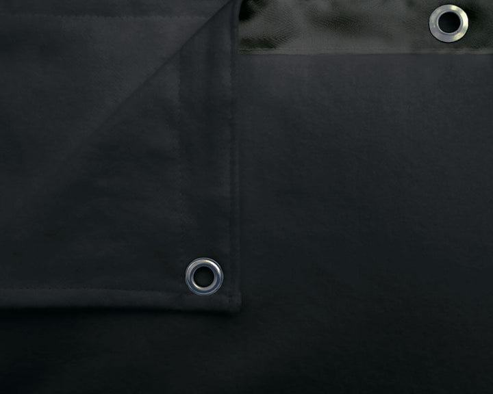 Backdrop Bühnenmolton 300g/m²  schwarz