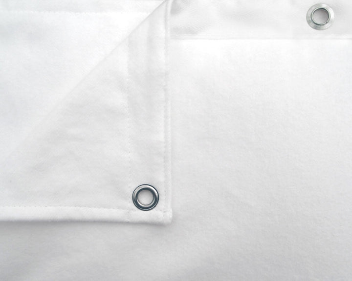 Backdrop stage molton 300g/m² white