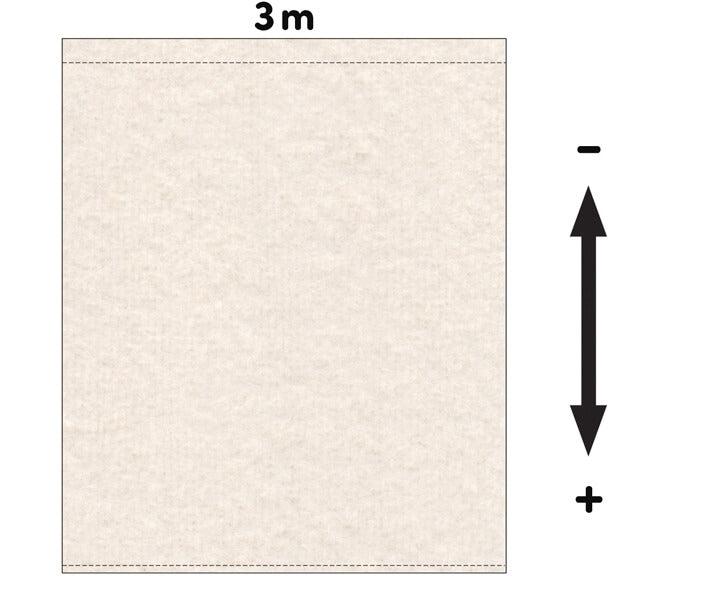 Fotohintergrund Meterware Bühnenmolton 300g/m² 3m Breite