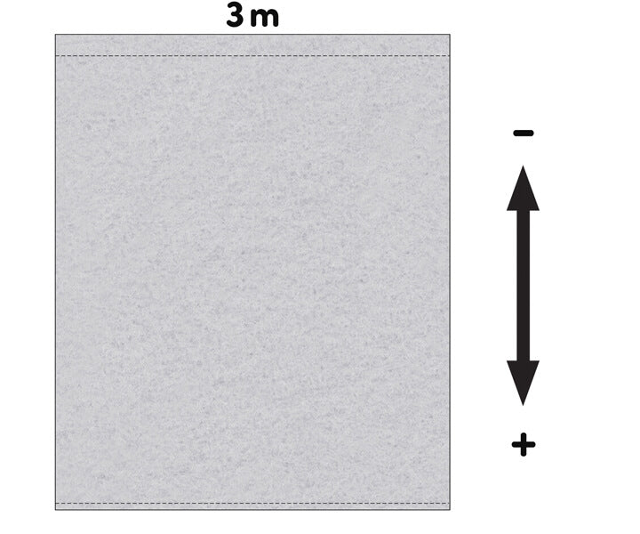 Photo background sold by the meter, Muslin 200g/m² 3.2m