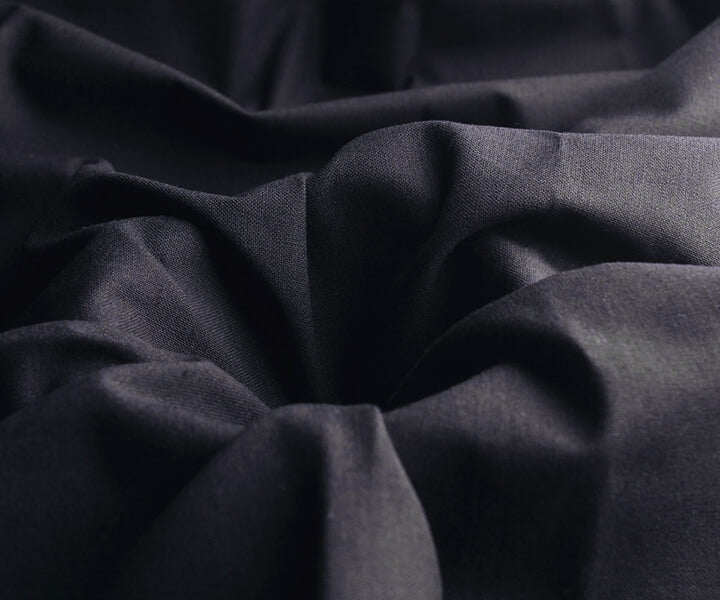 Meterware Schwarzer Jeansstoff Kaufen Schwerer Jeans-Stoff