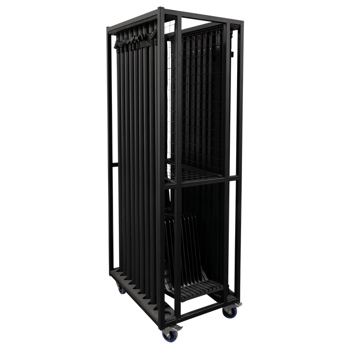 Wentex transport trolley with complete hardware set