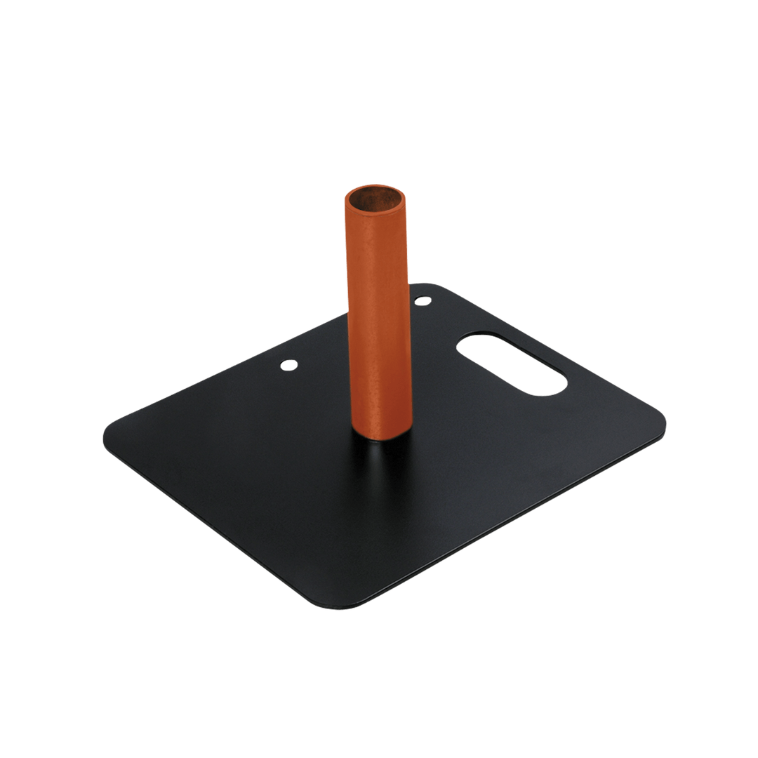 Wentex Bodenplatte - Pulverbeschichtet