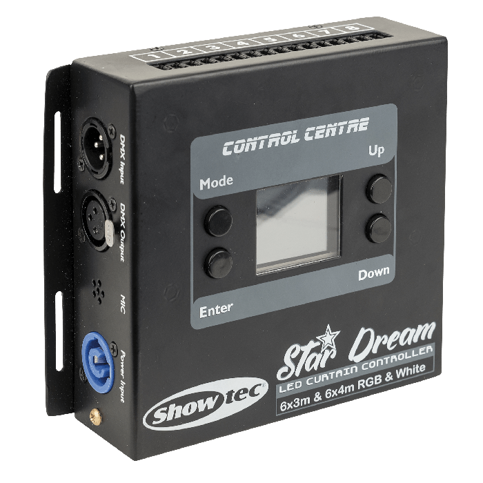 Detailansicht 2 – LEDs Sternentuch – LED Sternentuch Lichtvorhang