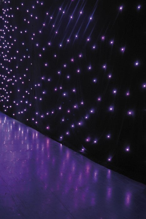 Detailansicht 4 – LEDs Sternentuch – LED Sternentuch Lichtvorhang