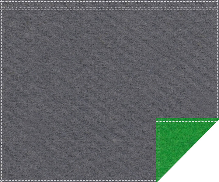 Acoustic blackout 1500g/m² anthracite | greenbox pleated tape 1.9m wide