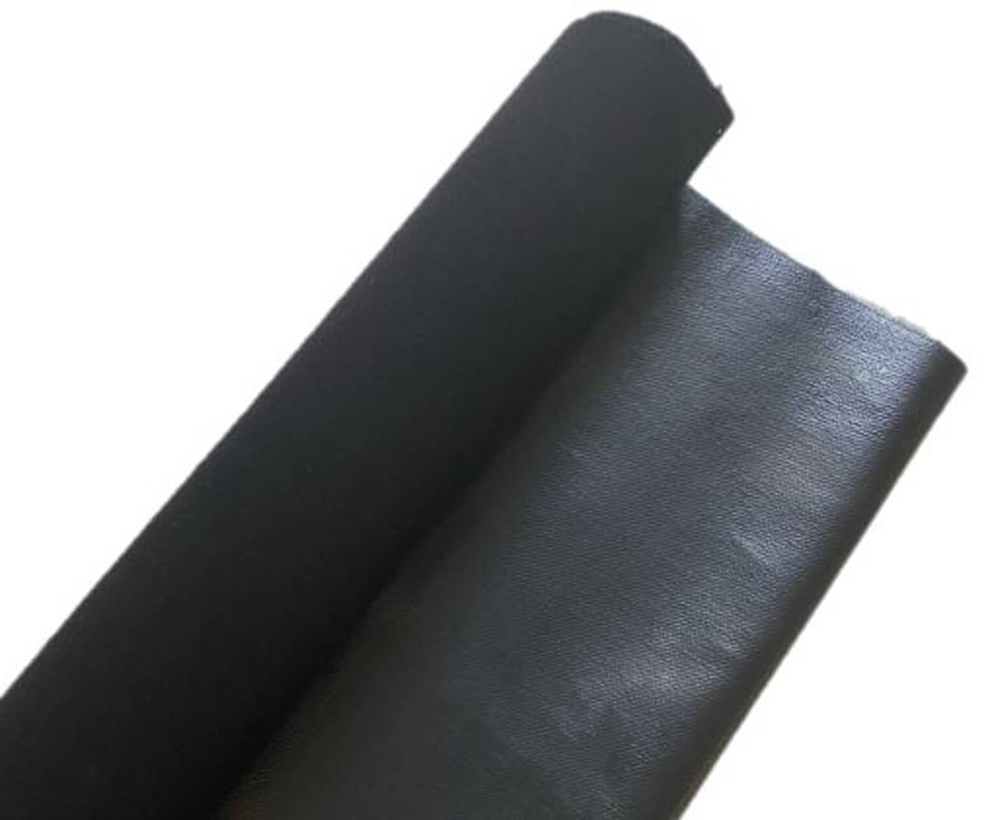 Acoustic blackout 1500g/m² anthracite | black pleated tape 1.9m wide