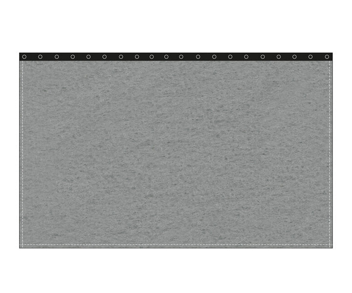 Backdrop stage molton 300g/m² slate gray