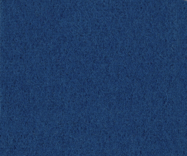 Deco molleton by the meter 160g/m² carpet blue