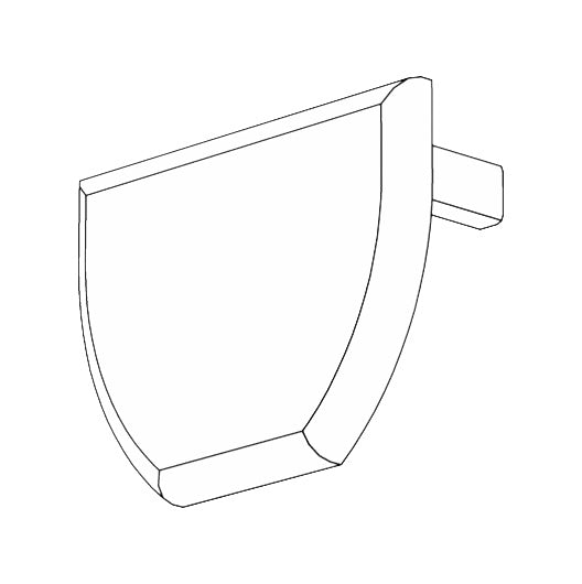 Modell 410 Enddeckel 1-läufig