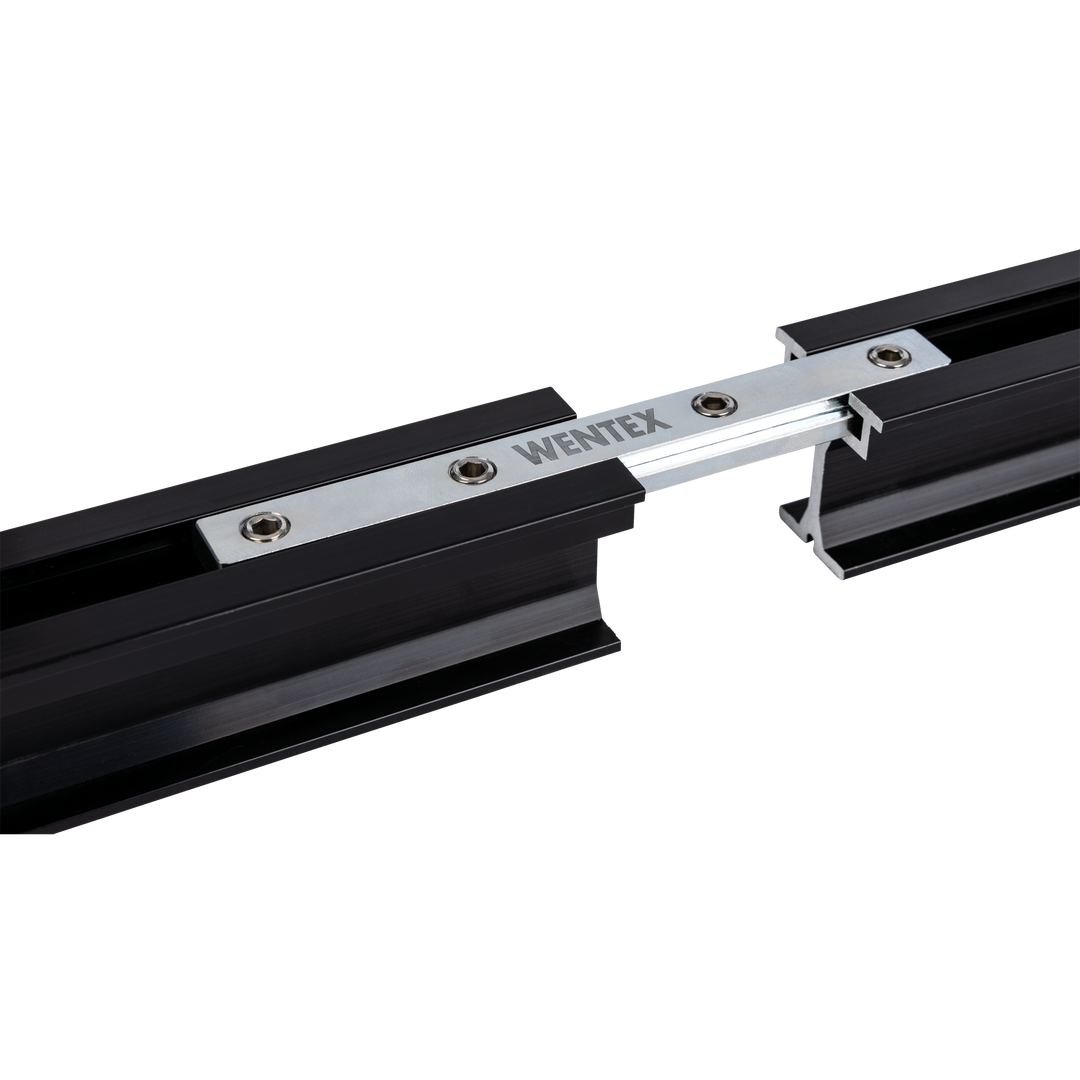 Eurotrack rail connector black