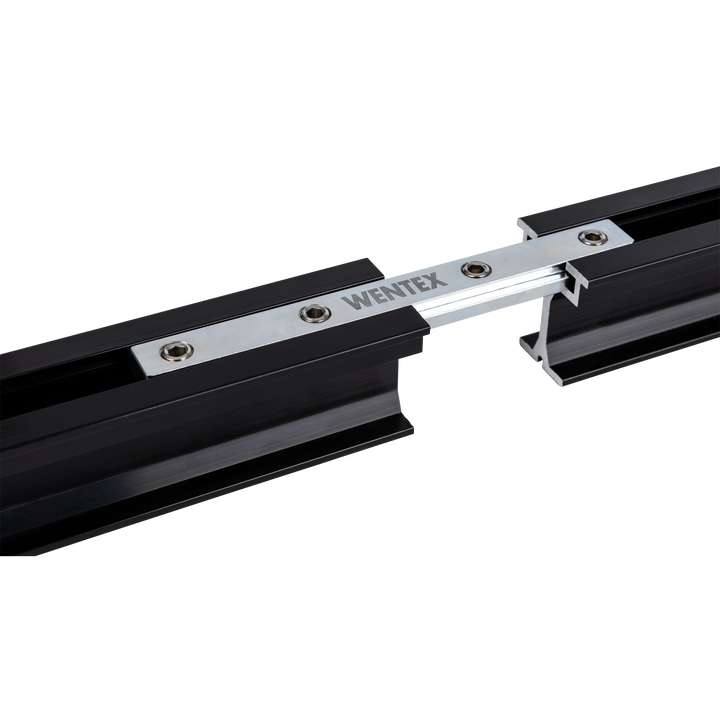 Eurotrack rail connector black
