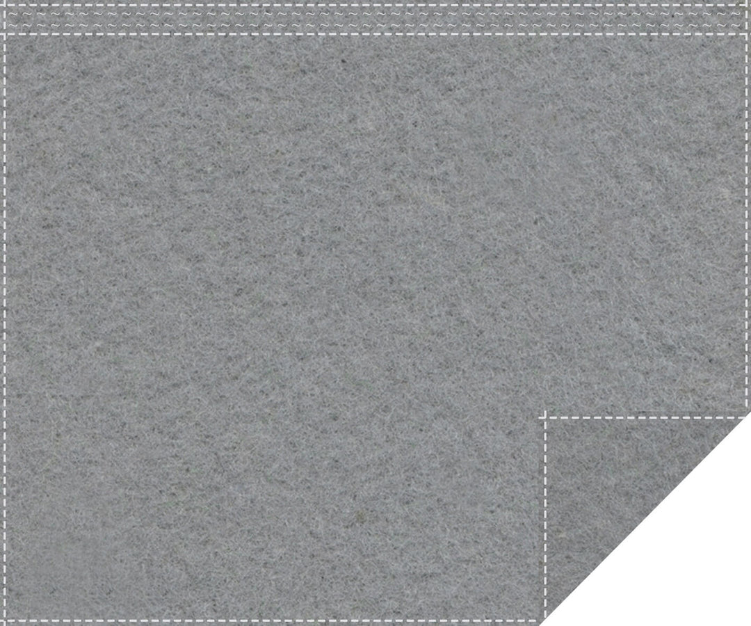 Classic 1.100g/m² slate gray pleated tape 3m wide