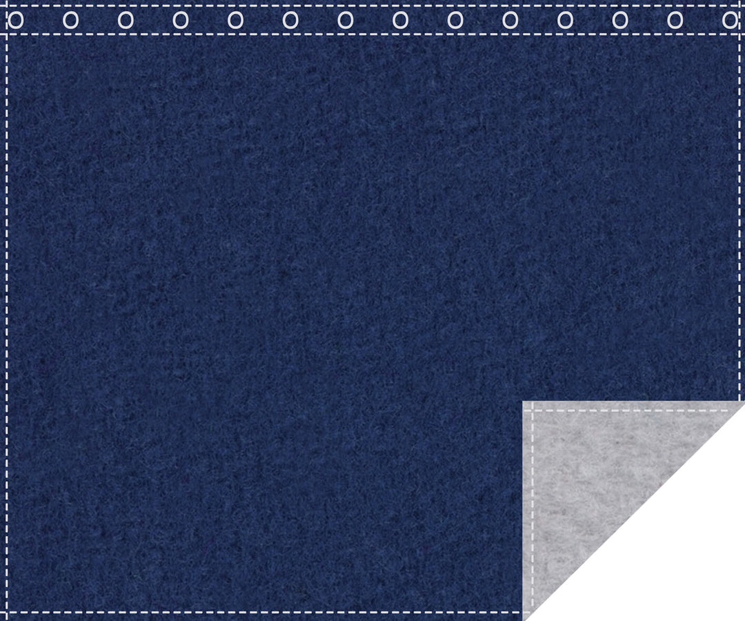 Classic 1,100g/m² royal blue | light gray eyelet 3m wide