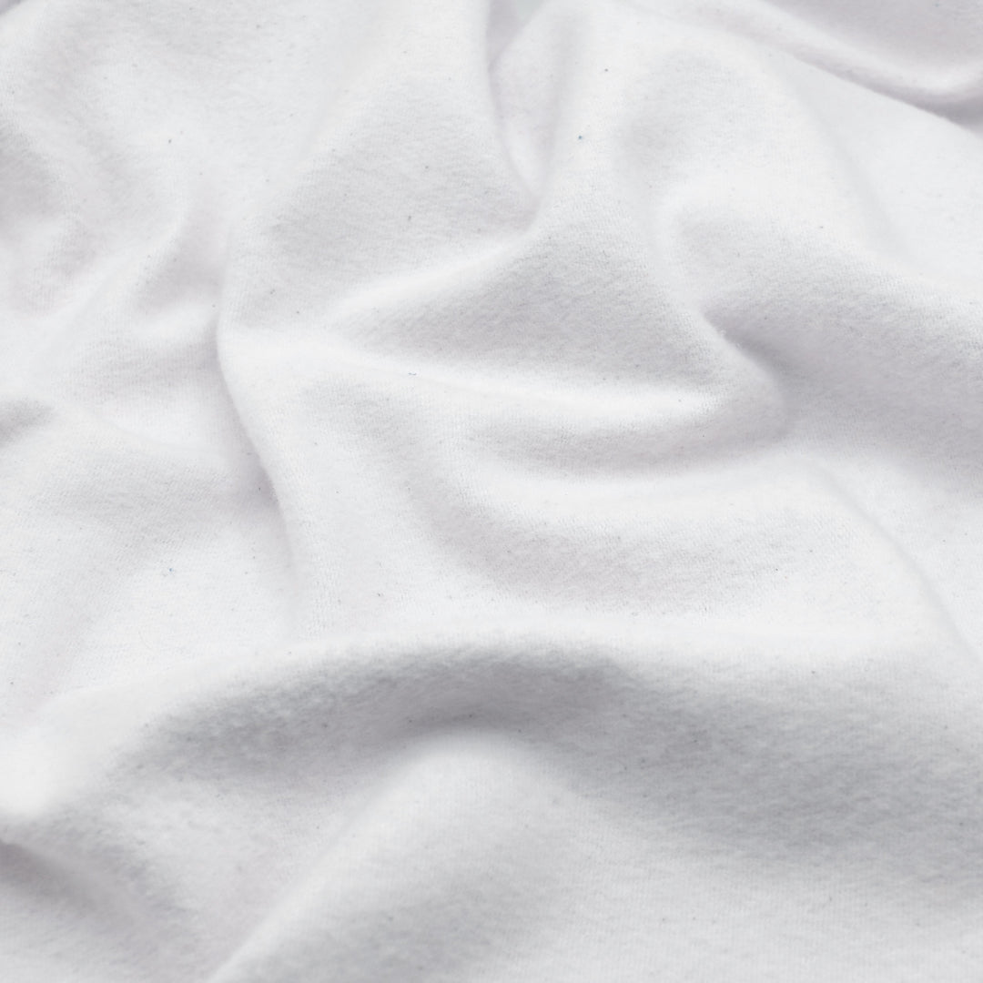 Bühnenmolton Meterware 300g/m² weiß F0001