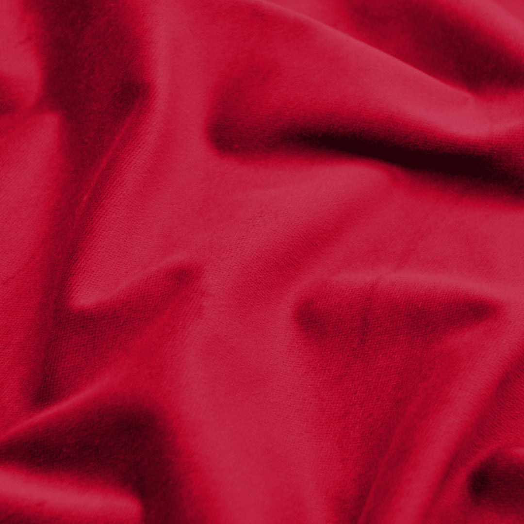 Bühnensamt Meterware 300g/m² kirschrot F4430 – Bühnensamt B1 flammhemmend edel