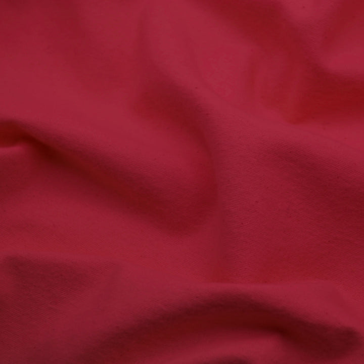 Deco molton sold by the meter 160g/m² cherry red F0040