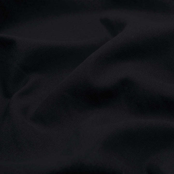 Dekomolton Leicht Meterware 130g/m² schwarz F9999 2,6m breit