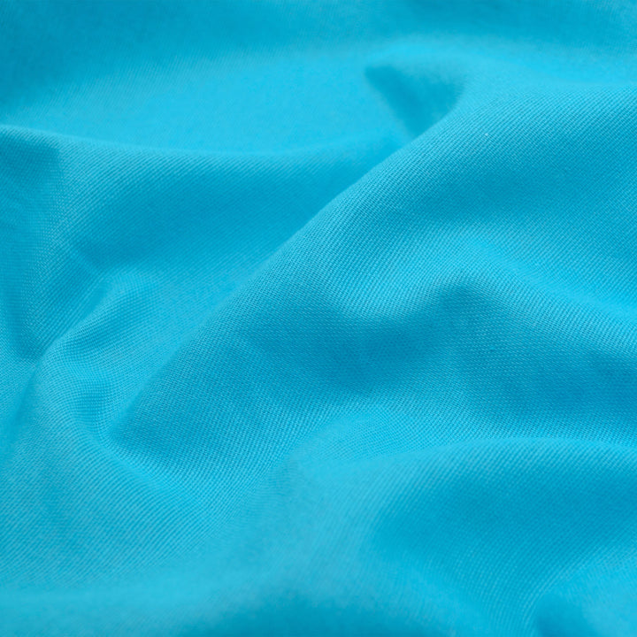 Dekomolton Leicht Meterware 130g/m² türkis F0611 2,6m breit